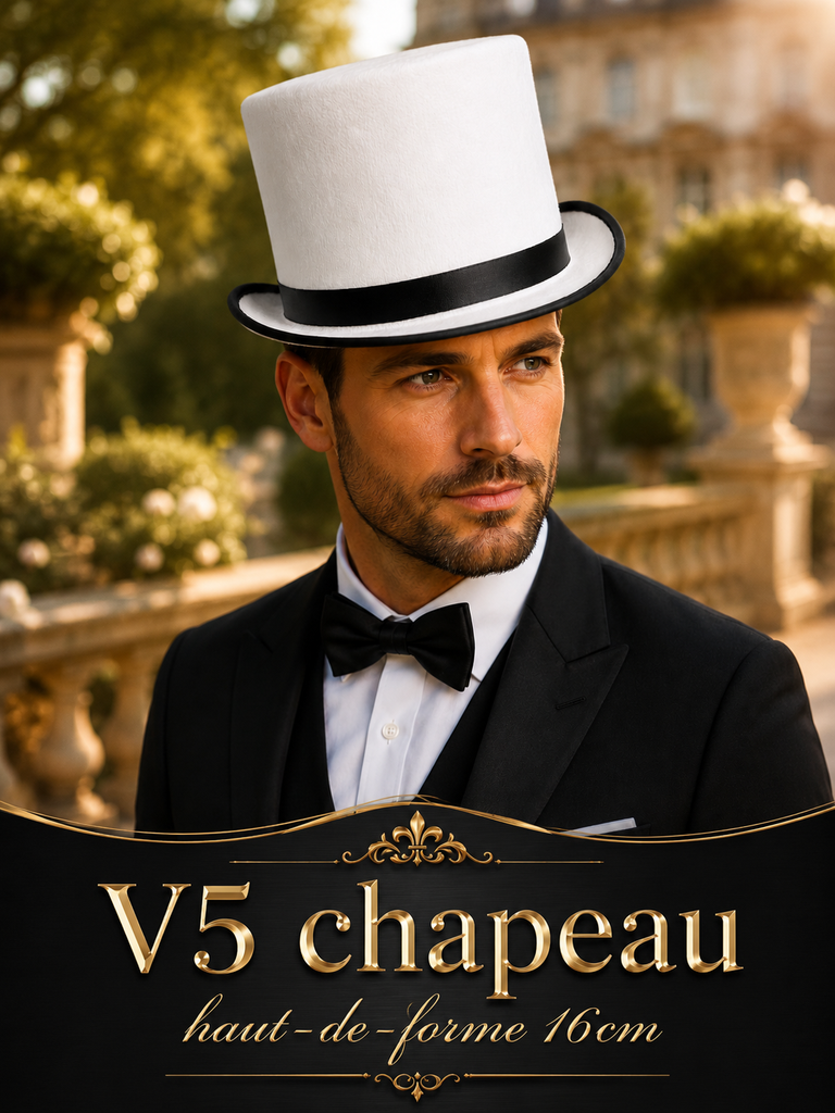 Chapeau haut-de-forme 16 cm
