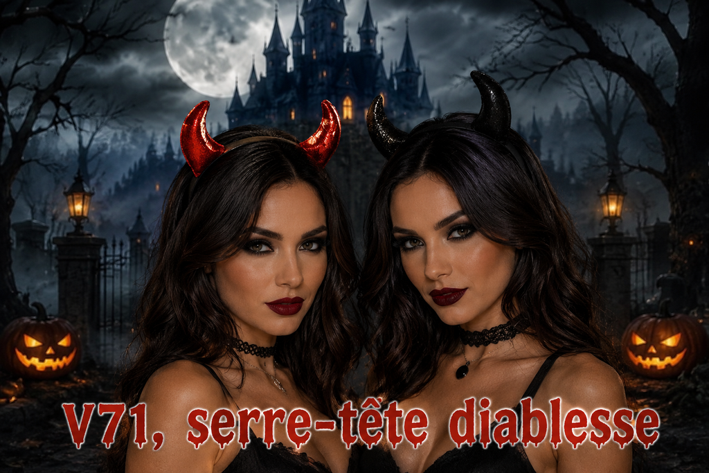 Serre-tête corne de diablesse