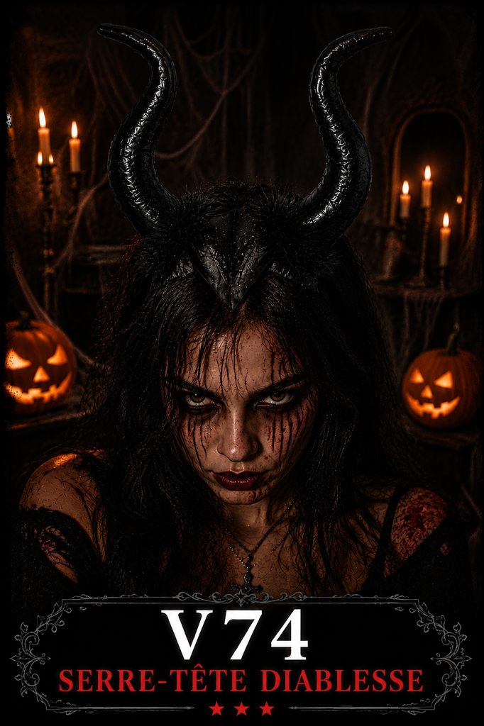 Serre-tête corne de diablesse+