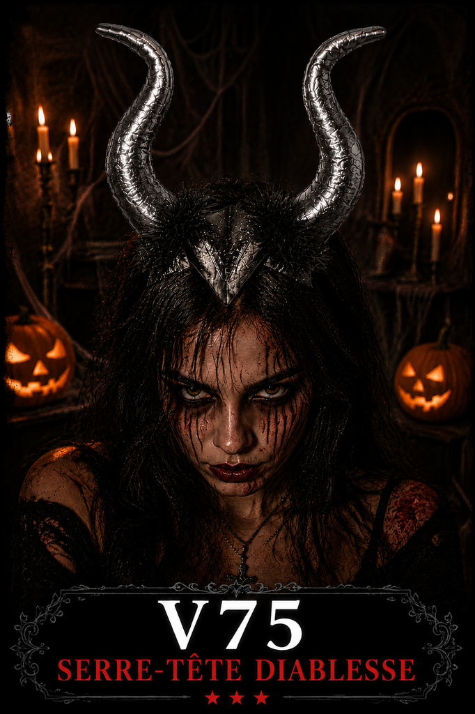 Serre-tête corne de diablesse+