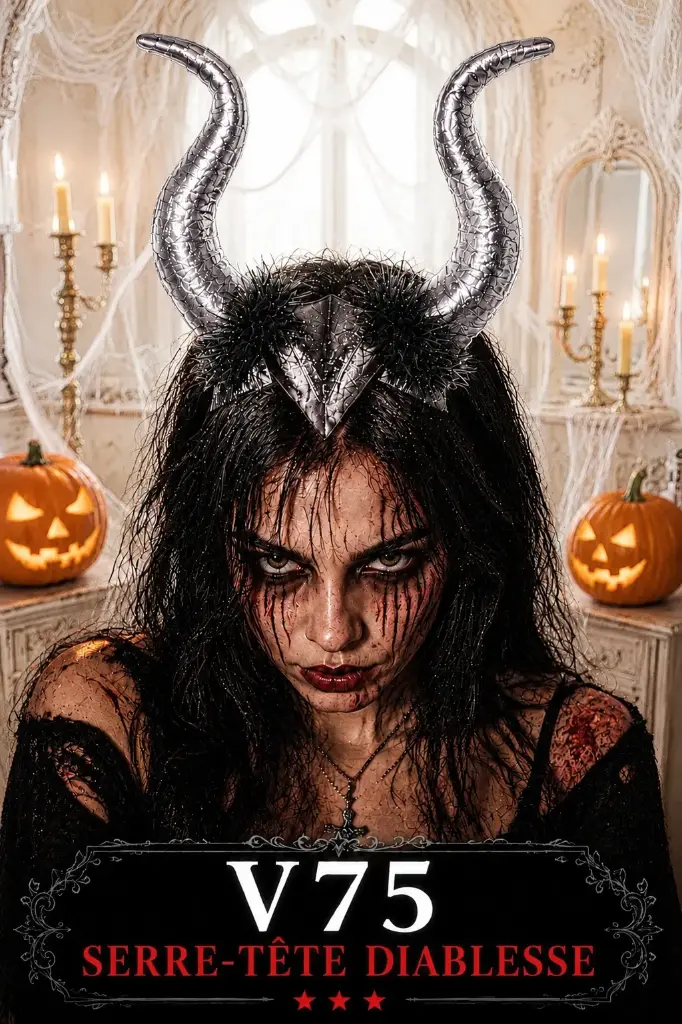 Serre-tête corne de diablesse+
