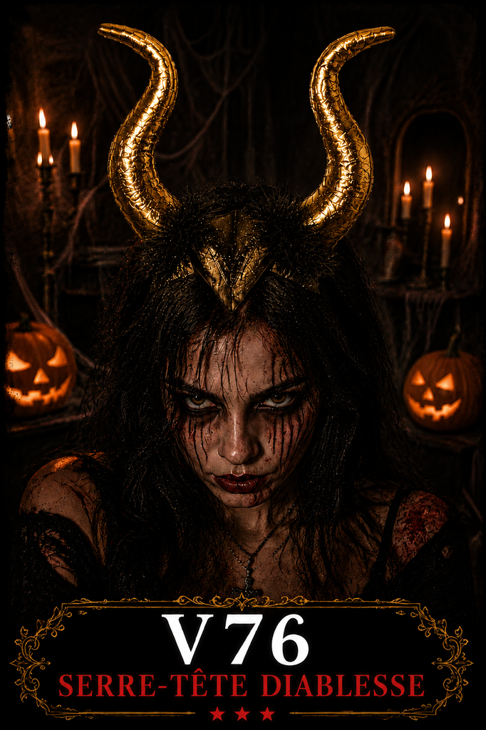 Serre-tête corne de diablesse+