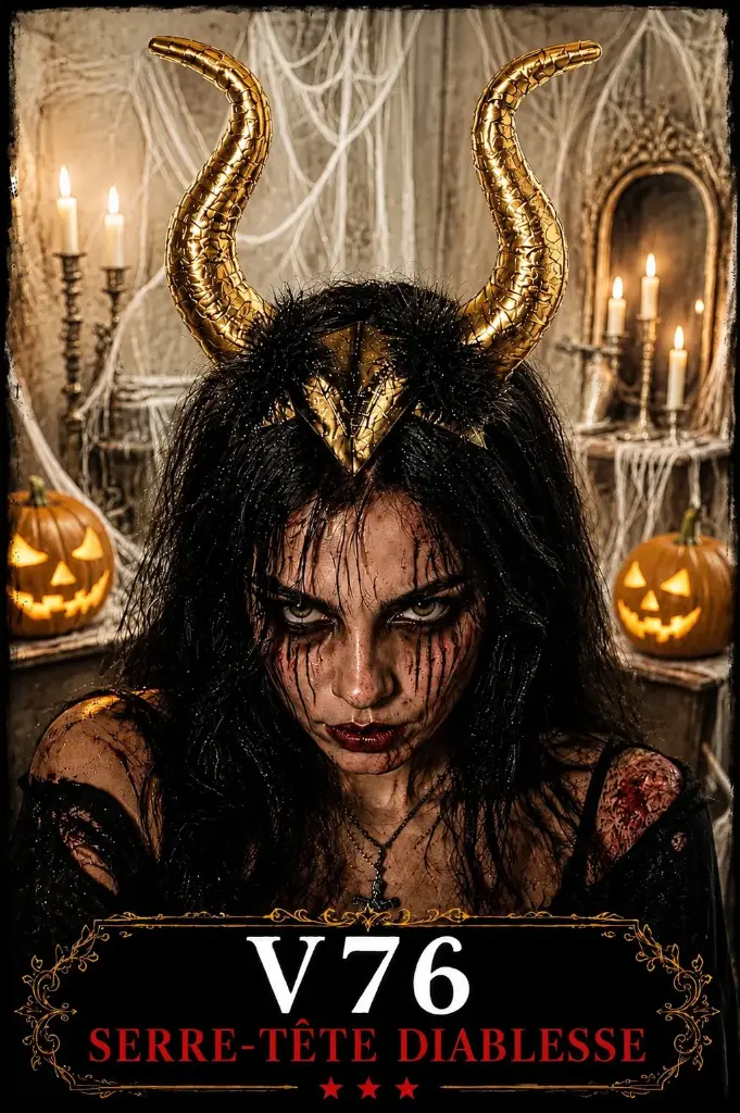 Serre-tête corne de diablesse+