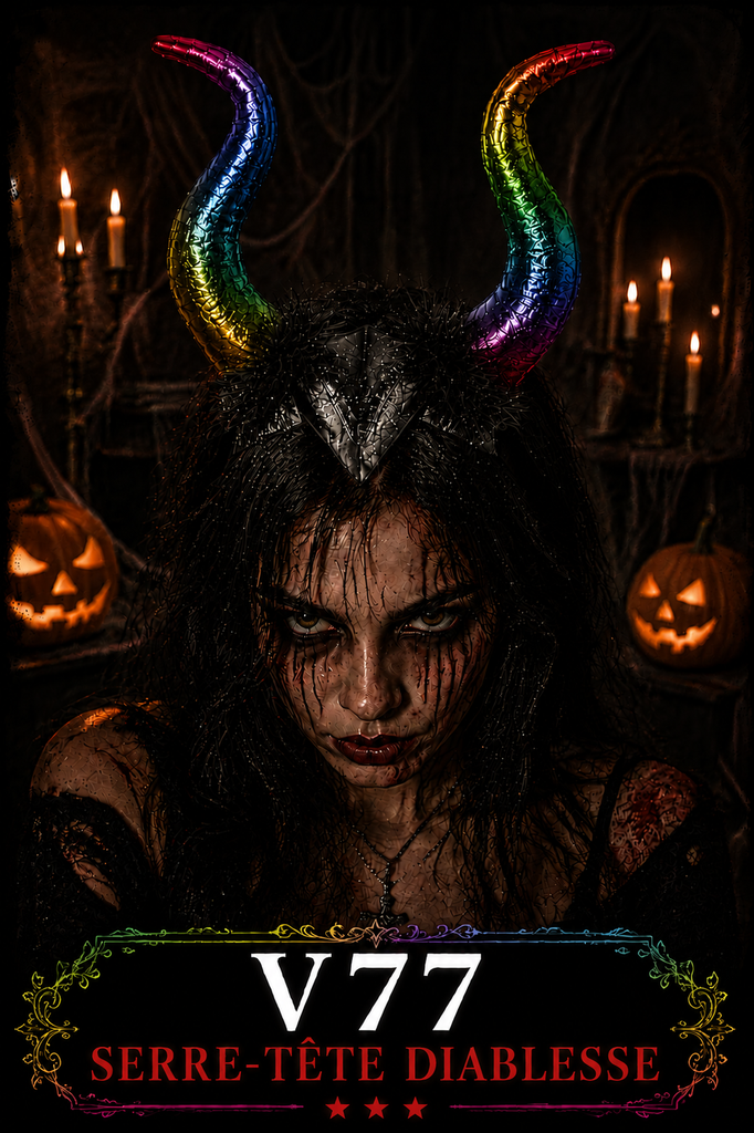 Serre-tête corne de diablesse+