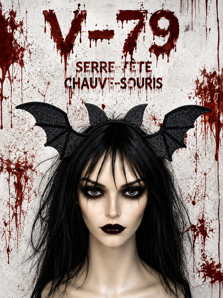 Serre-tête chauve-souris