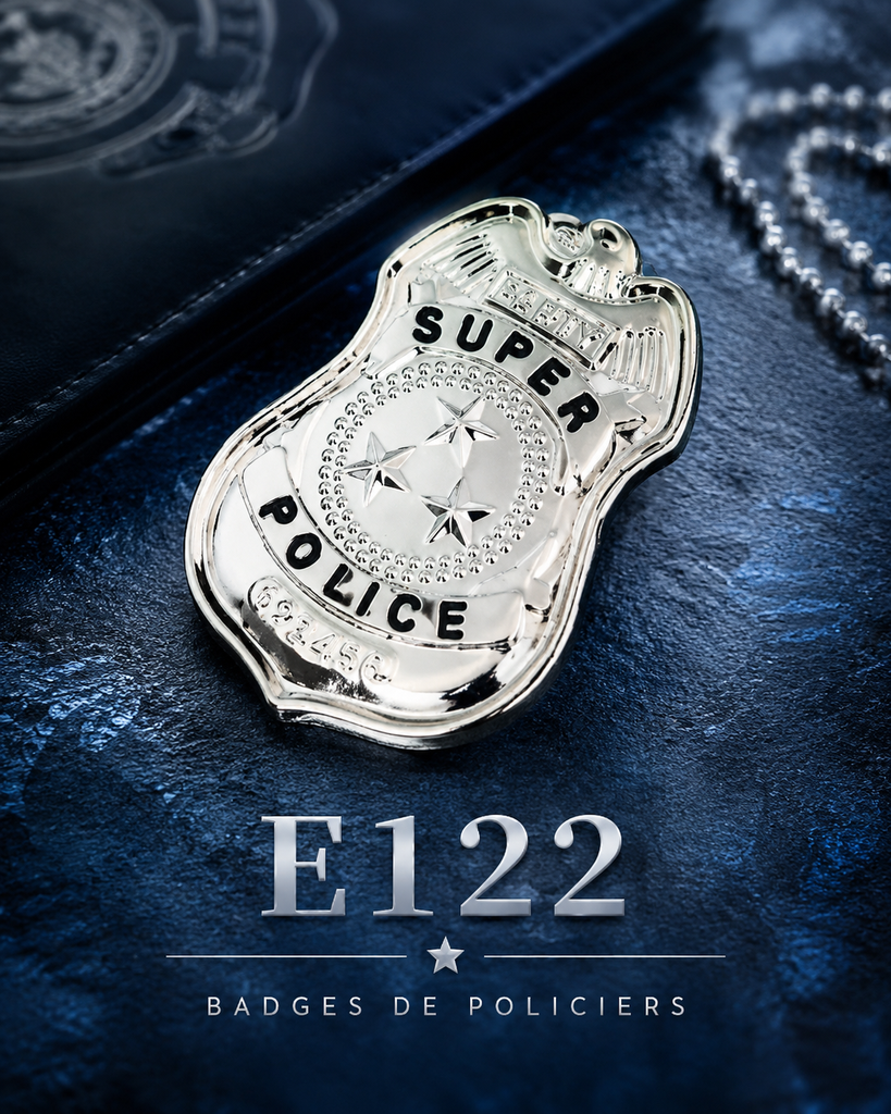 Badge de policiers