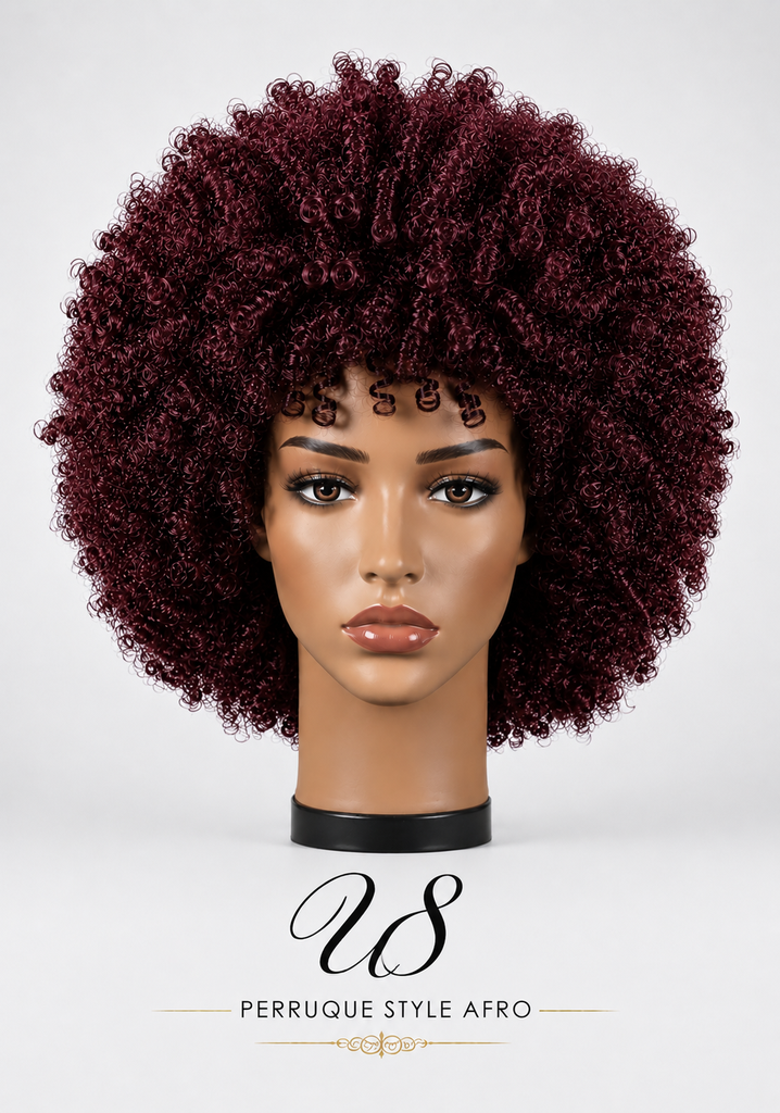 Perruque style afro
