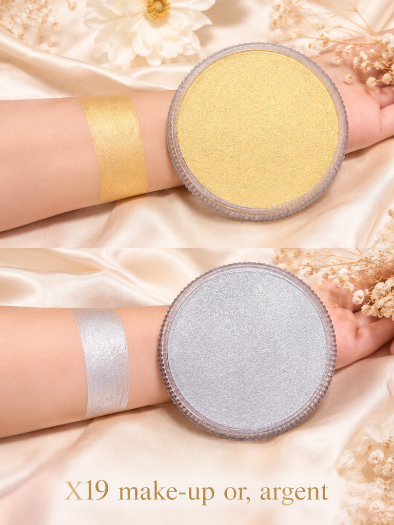 Make-up or, argent