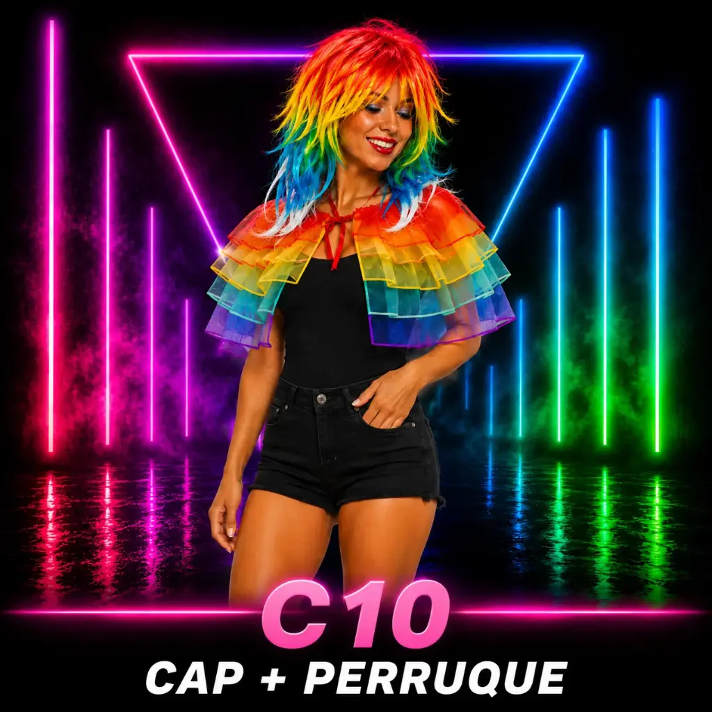 Cap + perruque