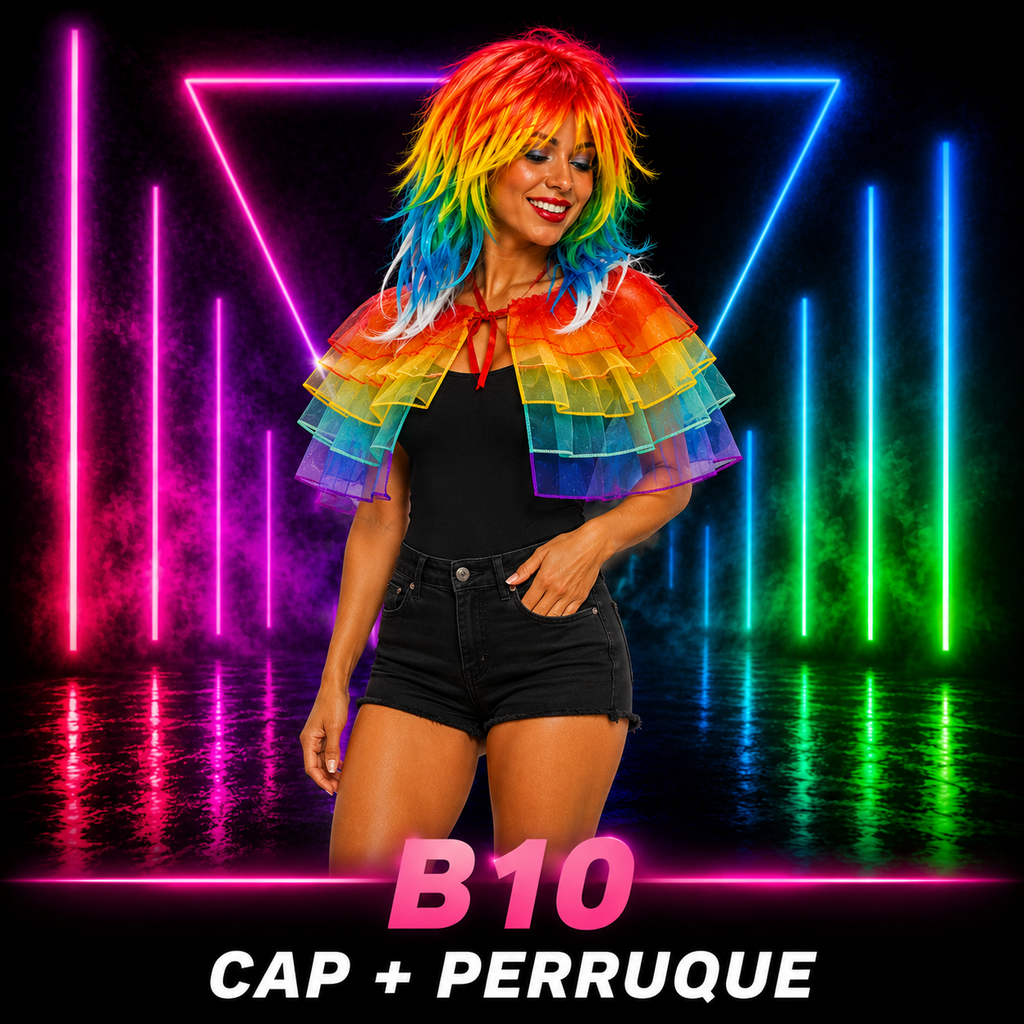 Cap + perruque