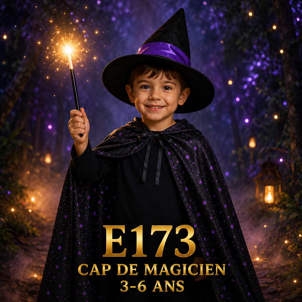 Cap de magicien+chapeau
