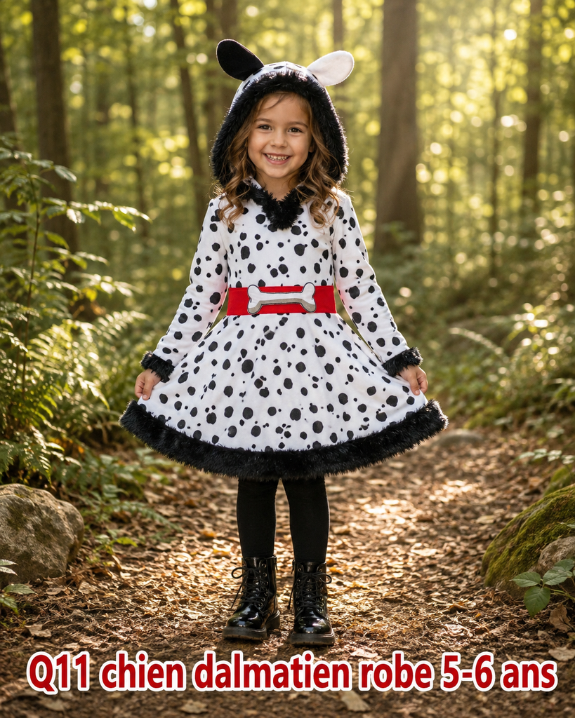 Chien dalmatien fille