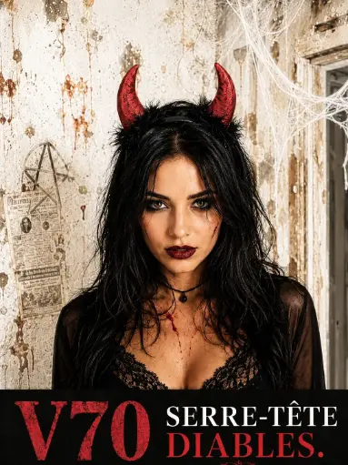 Serre-tête corne de diablesse