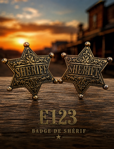 Badge de sheriff