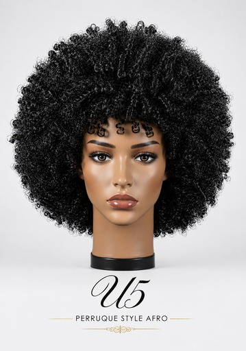 Perruque style afro