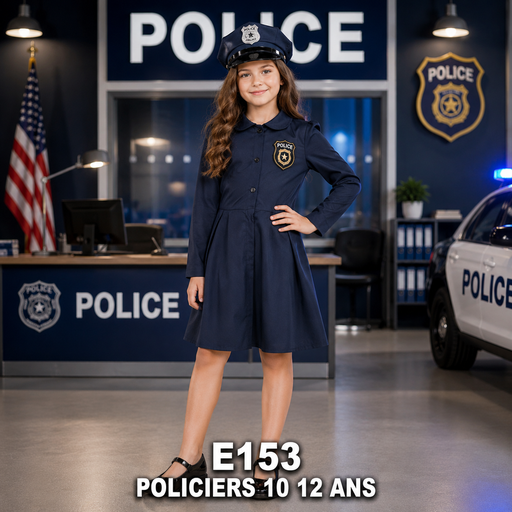 [E153] Robe de policière