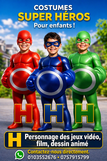 Super-héros ( film, jeux vidéo, dessin animé)